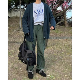 Loose-fit cardigan