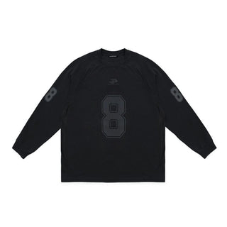 [MASONPRINCE] Combed Cotton No.8 Jersey T-Shirt