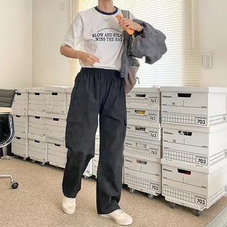 Banding Cozy Cargo Pants