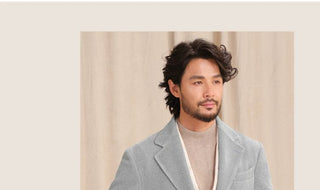 [CULTUM] Knitted Corduroy Blazer