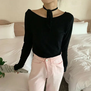 Back Ribbon T-shirt