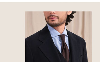 [CULTUM] Herringbone Brushed Flannel Suit Set