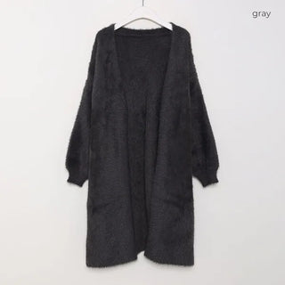 Soft long cardigan