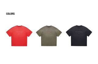 [MASONPRINCE] Nostalgic short-sleeved T-shirt