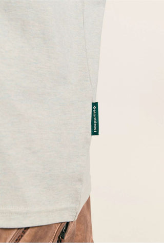 [Monterest] 5A Antibacterial Heathered Relaxed Tee