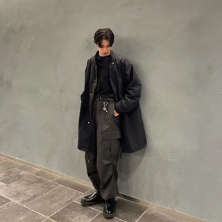 (Unisex) Oversized Pocket Jumper