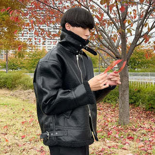 Sheepskin jacket