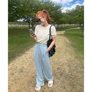 Colorful slacks