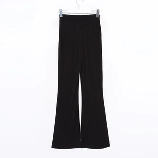 Bootcut slim pants