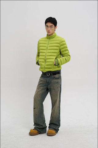 [MASONPRINCE] Cloud-Like Slim Fit Down Jacket