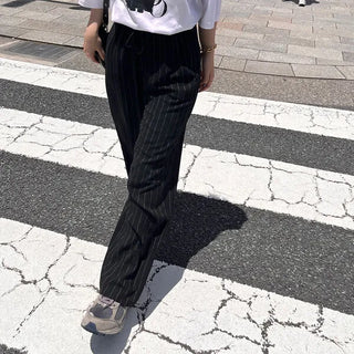 Striped Banding Pants