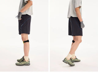 [Monterest] Water Repellent Contrast Stitch Shorts
