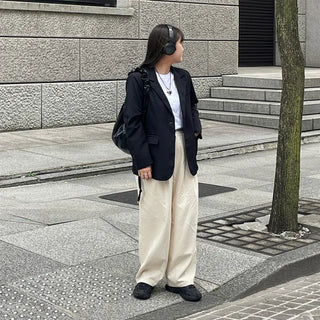Balloon Cotton Easy Pants