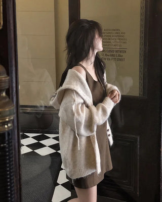 Suede dress