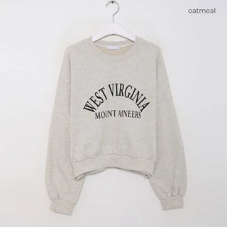 WEST Cropped Sweatshirt