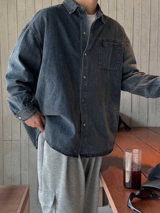 Miller Washed Denim Shirt Jacket