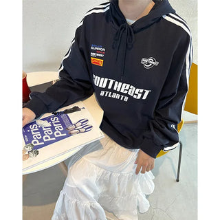 Line Hoodie Sweatshirt