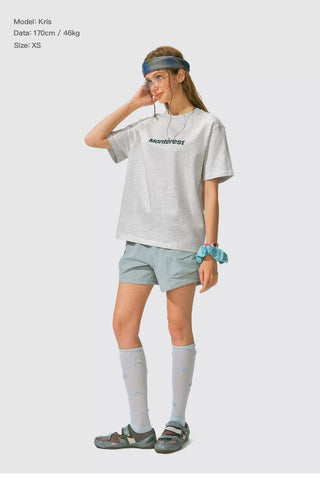 [Monterest] Quick-Dry Antibacterial Logo Crewneck Tee