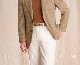 [CULTUM] Plaid Sport Jacket