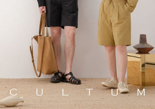 [CULTUM] Cotton Stand Collar Shirt/Shorts