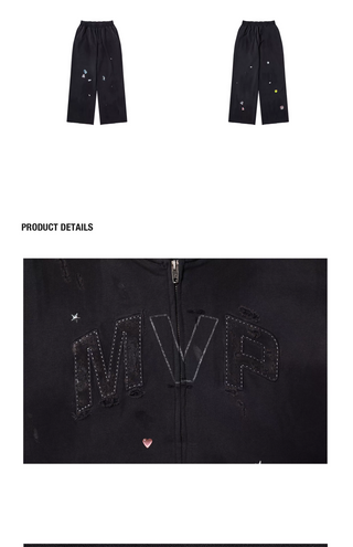 [MASONPRINCE] Patchwork Heavyweight Hooded Jacket/Pant