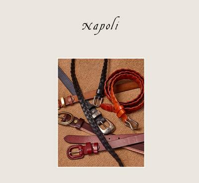 [CULTUM] Top-Grain Leather Belt