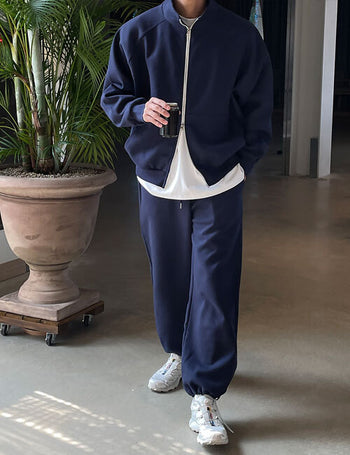Celeb Two-Way Cotton Zip-Up Jacket (6 colors)