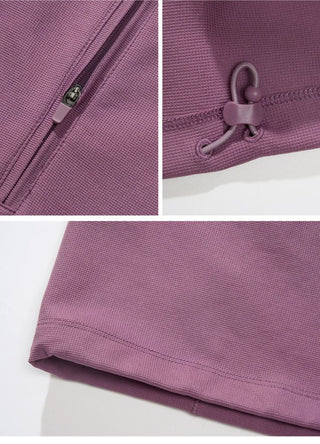 [Monterest] Quick-Dry Half-Zip Polo Shirt