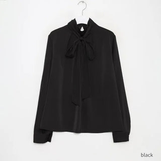 Tie blouse