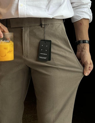 Life-changing hidden elastic cotton pants (cotton fabric)