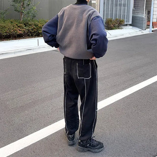 Stitched sweatpants