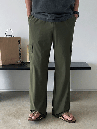 Week Ice Cargo Elastic Waist Pants