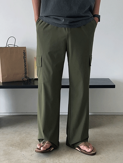 Week Ice Cargo Elastic Waist Pants