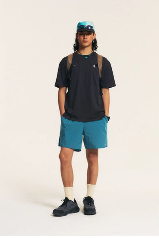 [Monterest] Quick-Dry Reflective Print T-Shirt