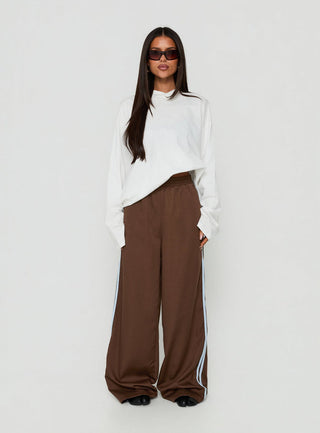 Fielder Sweatpants Brown / Blue