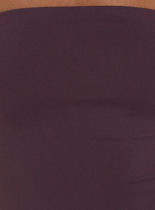 Daily Define Tube Top Aubergine