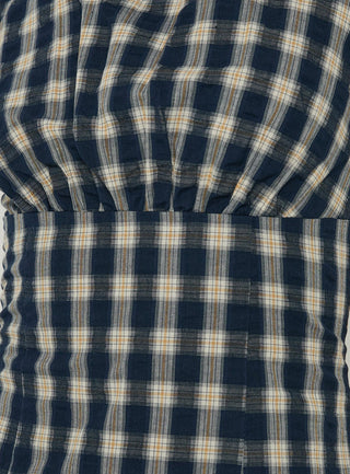 Sweet Somethings Mini Dress Navy Check