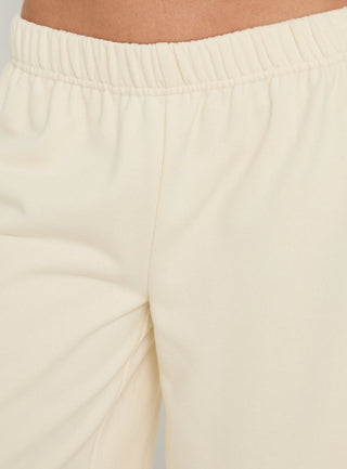 Sayllor Longline Sweatshorts Cream