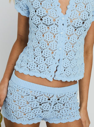 Sun Still Shines Crochet Set Blue