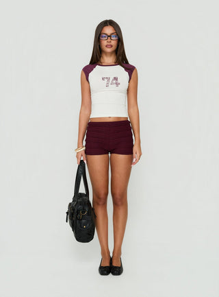Think Fast Shorts Blackberry