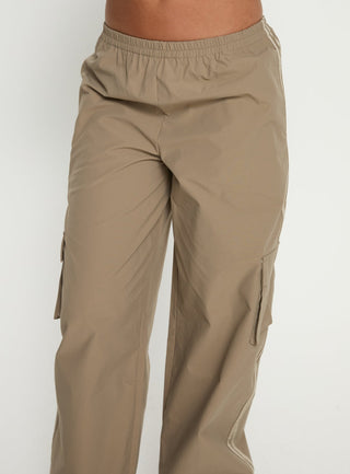 Ellyn Baggy Cargo Pants Khaki