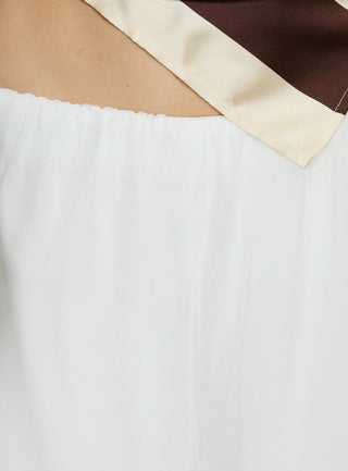Mirosa Balloon Leg Pants White