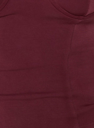 Anataza Underwire Top Deep Red
