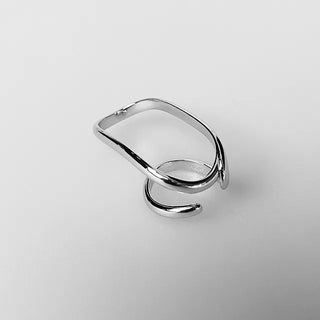 unique two finger ring