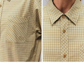 [Monterest] Relaxed Fit Check Pocket Shirt