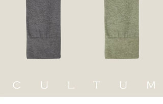 [CULTUM] Mercerized Cotton Crew Socks
