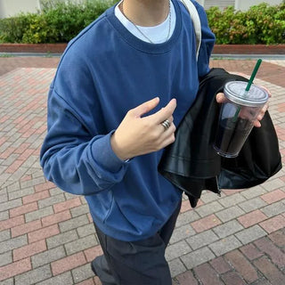Basic Simple Lightweight Sweatshirt