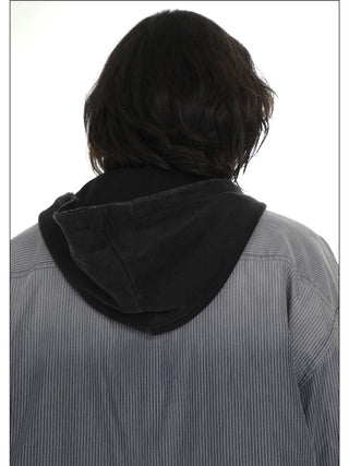 MASONPRINCE Washed Cotton Hooded Jacket