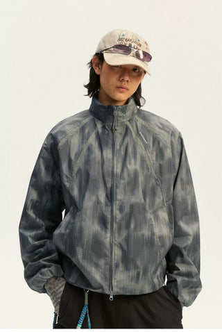 [Monterest] Water-Resistant Camo Print Hooded Jacket