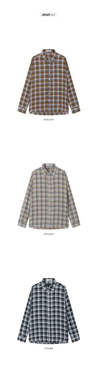Record Soft Check Shirt